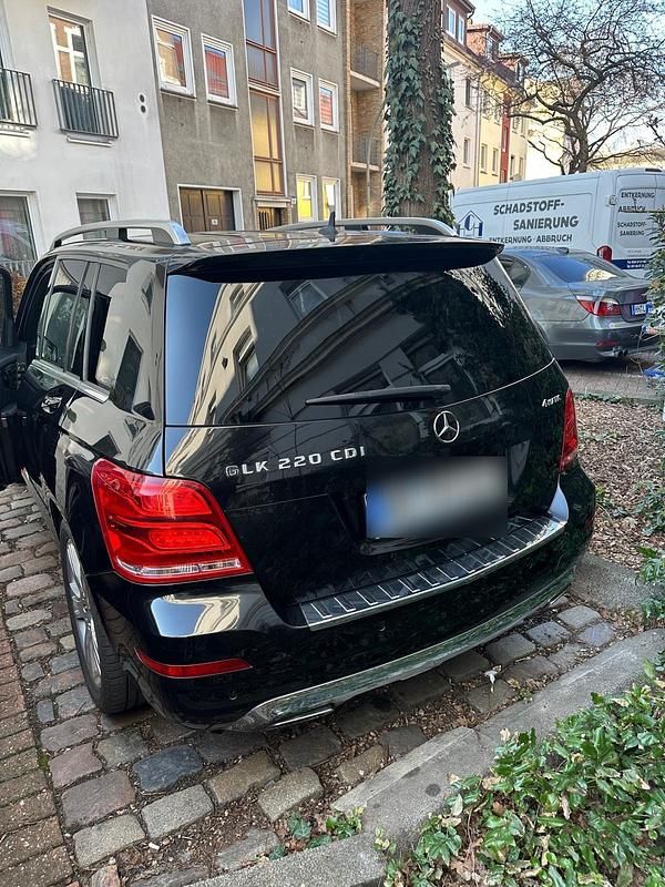 Gebraucht Mercedes GLK220 170 PS (125 kW) 2013 Schwarz SUV
