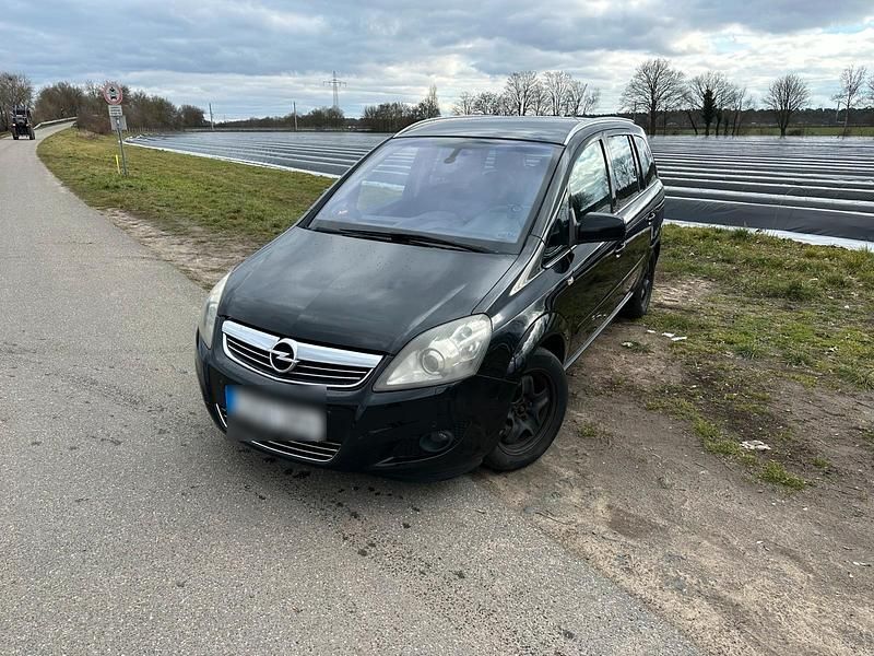 Gebraucht Opel Zafira 150 PS (110 kW) 2009 Schwarz Van / Kleinbus