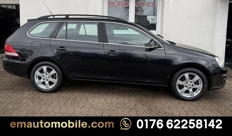 Gebraucht VW Golf V Comfortline 105 PS (77 kW) 2007 Schwarz Kombi