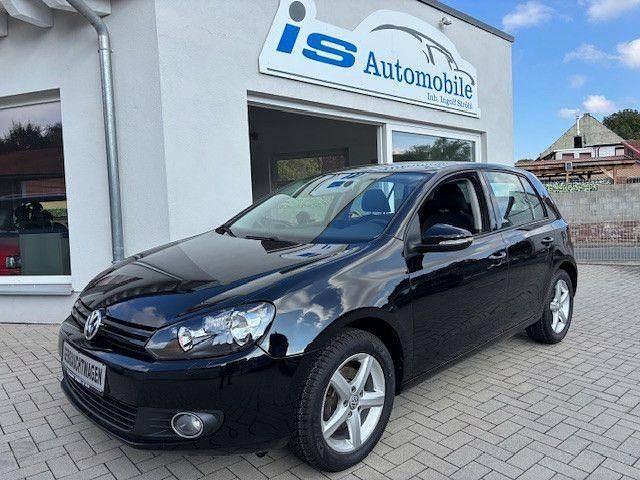 Schwarz Gebraucht 2009 VW Golf VI Trendline Limousine | 4.800 € (Fairer Preis) - Bild 1/4