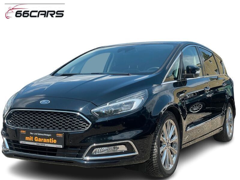 Schwarz Gebraucht 2017 Ford S-MAX Vignale Van / Kleinbus | 18.480 € (Superpreis) - Bild 1/4