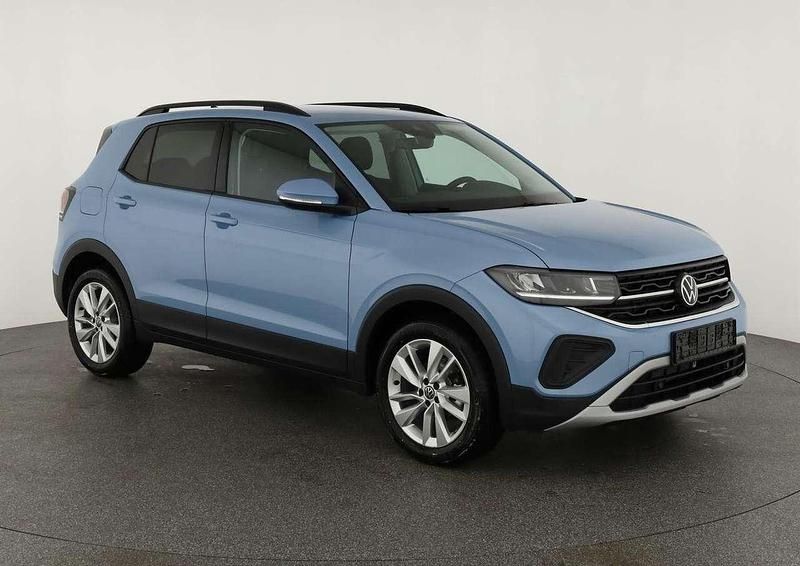 Clear blue metallic Neu 2025 VW T-Cross Life SUV | 26.545 € (Guter Preis) - Bild 1/4