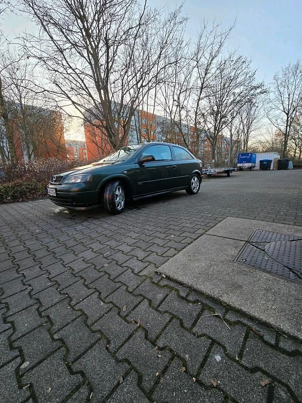 Gebraucht Opel Astra 76 PS (55 kW) 2001 Grün Kleinwagen