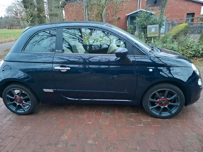 Gebraucht Fiat 500 69 PS (50 kW) 2012 Blau Cabrio
