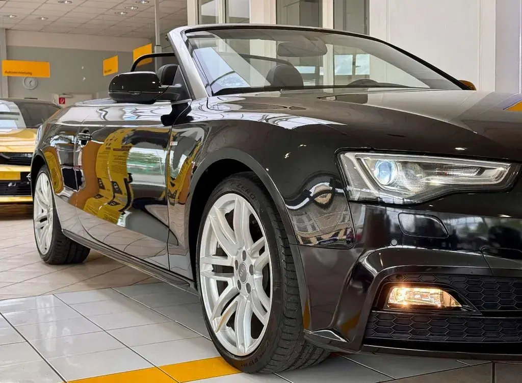 Gebraucht Audi A5 Cabriolet S-Line 230 PS (169 kW) 2016 Mythosschwarz metallic Cabrio