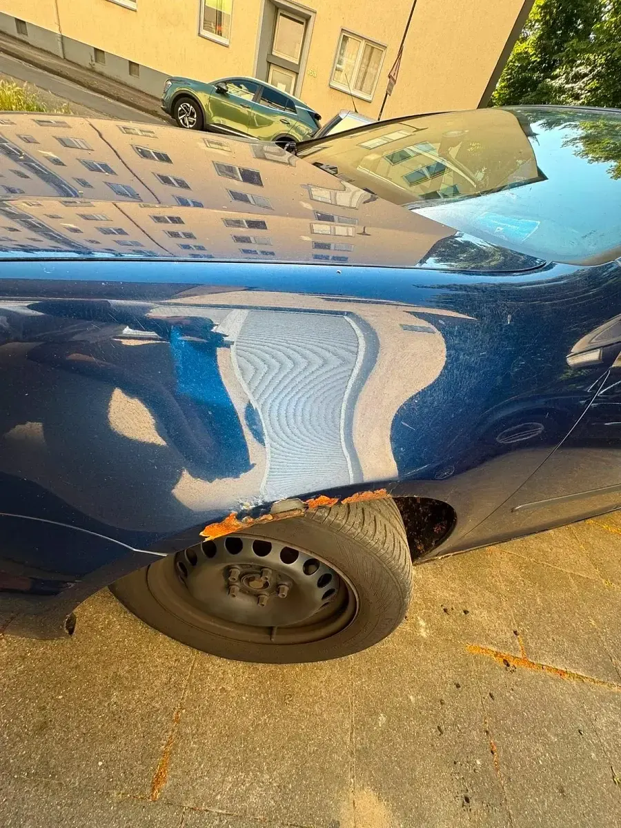 Gebraucht VW Golf V 2005 Blau Kleinwagen