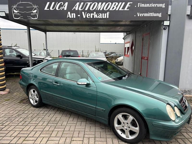 Grün Gebraucht 1999 Mercedes CLK230 Elegance Coupé | 1.999 € (Fairer Preis) - Bild 1/4