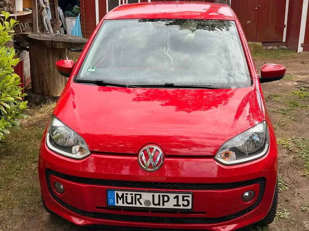 Gebraucht VW up! high up! 60 PS (44 kW) 2012 Rot Kleinwagen