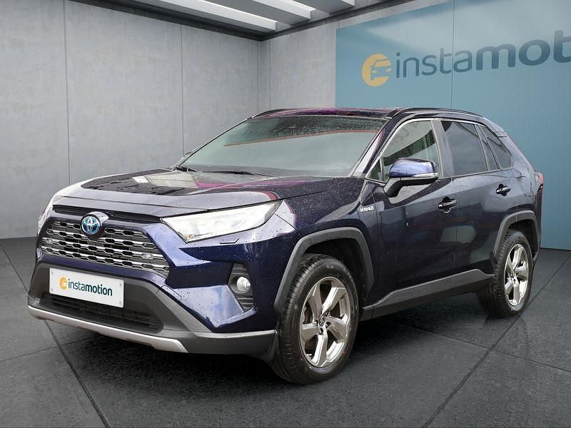 Blau Gebraucht 2019 Toyota RAV4 Hybrid SUV | 28.499 € (Fairer Preis) - Bild 1/4