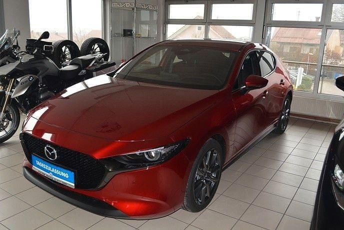 Neu Mazda 3 Exclusive-Line 140 PS (102 kW) 2025 Rot Limousine