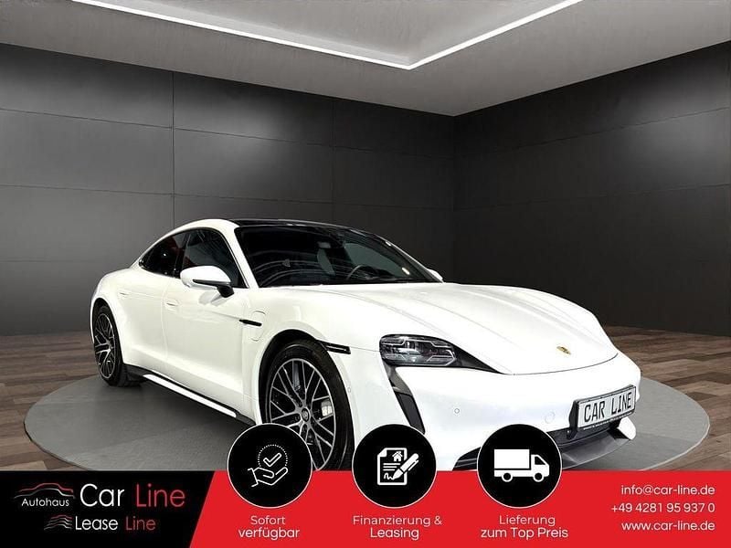 Gebraucht Porsche Taycan Turbo 500 kW (680 PS) 2020 Carraraweiss Limousine