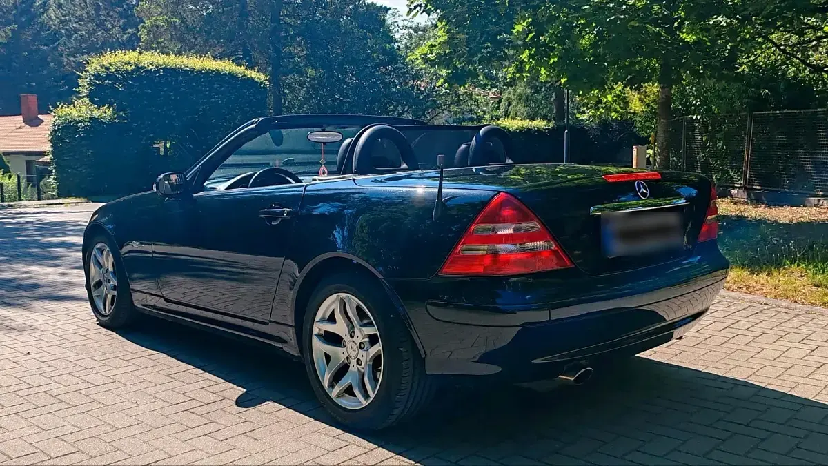 Gebraucht Mercedes SLK200 Edition 163 PS (119 kW) 2004 Schwarz Cabrio