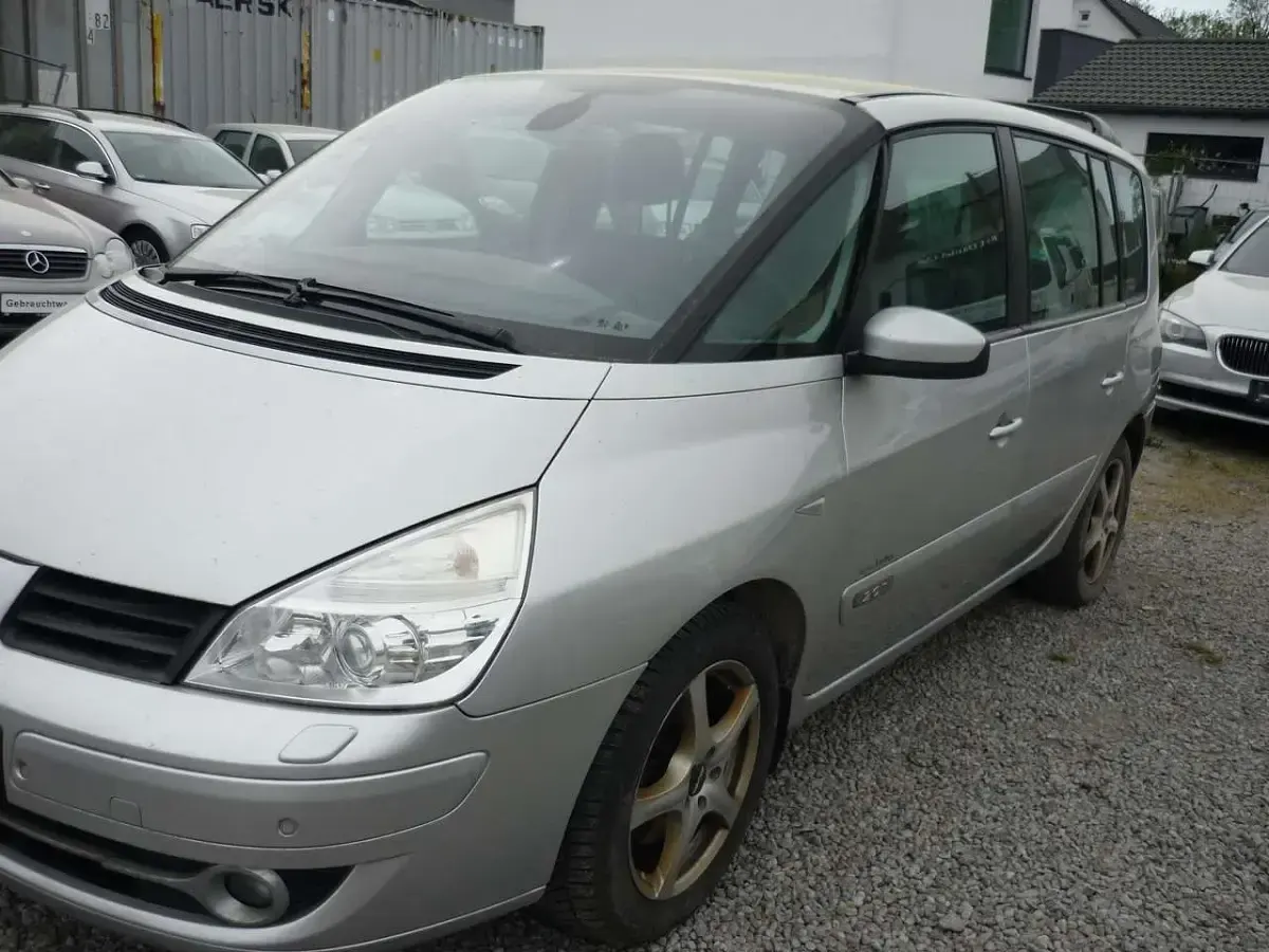 Gebraucht Renault Espace 170 PS (125 kW) 2007 Silber Van / Kleinbus