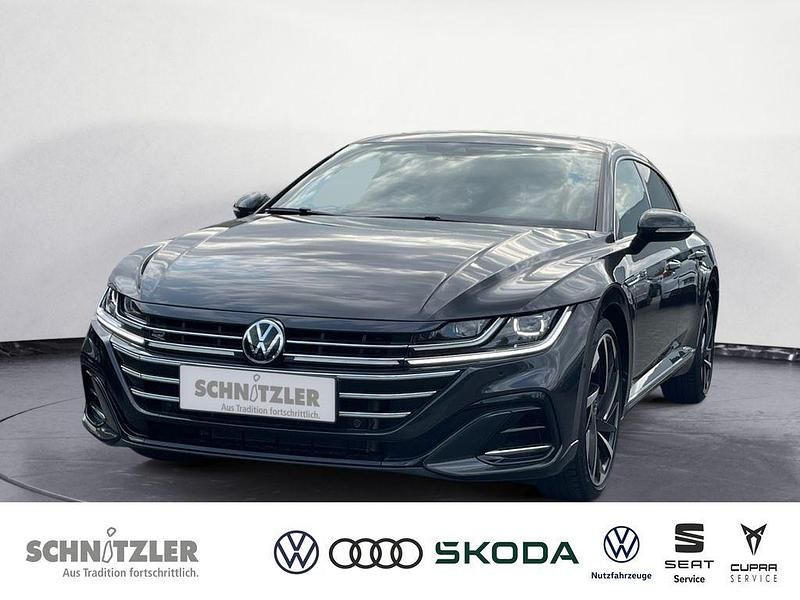 Grau Gebraucht 2021 VW Arteon R-line Limousine | 33.450 € (Guter Preis) - Bild 1/4