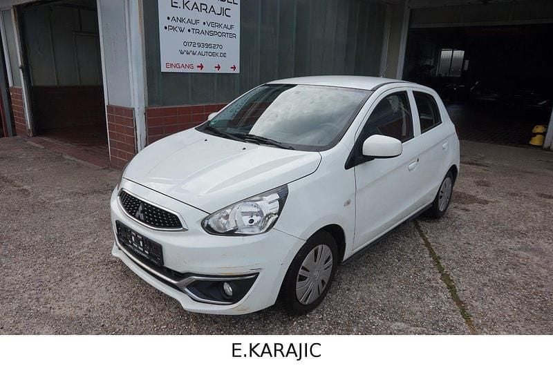 Weiß Gebraucht 2018 Mitsubishi Space Star Basis Kleinwagen | 2.990 € (Superpreis) - Bild 1/4