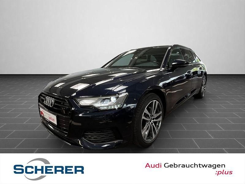 Firmamentblau (metallic) Gebraucht 2022 Audi A6 Ambiente Kombi | 29.990 € (Superpreis) - Bild 1/4