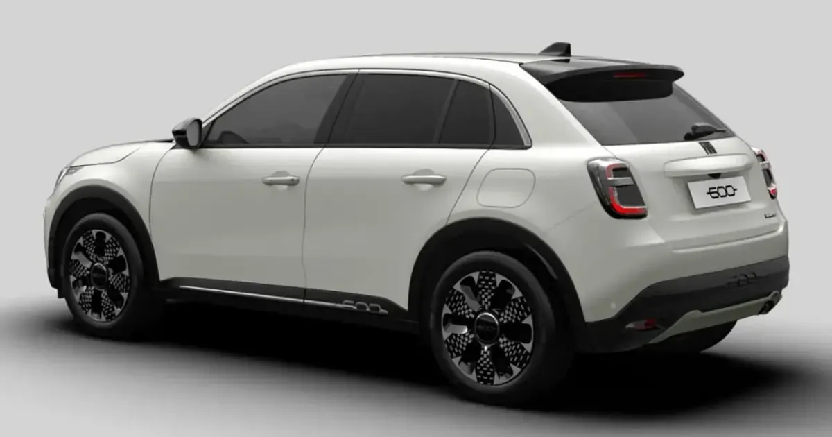 Neu Fiat 600 La Prima 136 PS (100 kW) 2026 Gelato weiß SUV