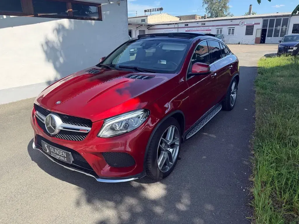 Gebraucht Mercedes GLE500 AMG 455 PS (334 kW) 2017 Rot Coupé