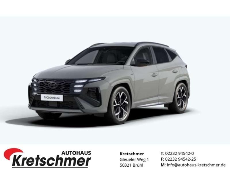 Grau Gebraucht 2024 Hyundai Tucson N Line SUV | 48.999 € - Bild 1/4