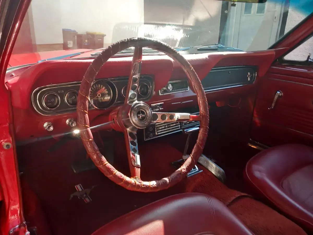 Gebraucht Ford Mustang 120 PS (88 kW) 1966 Rot Cabrio