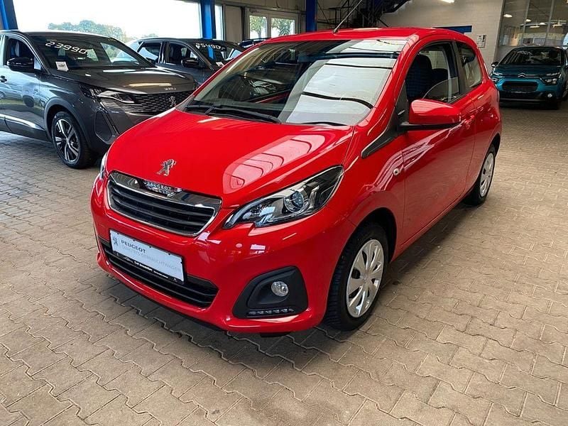 Rot Gebraucht 2021 Peugeot 108 Active Kleinwagen | 8.850 € (Fairer Preis) - Bild 1/4