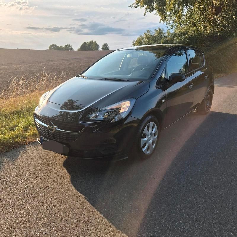 Schwarz Gebraucht 2017 Opel Corsa Edition Kleinwagen | 4.990 € (Guter Preis) - Bild 1/4