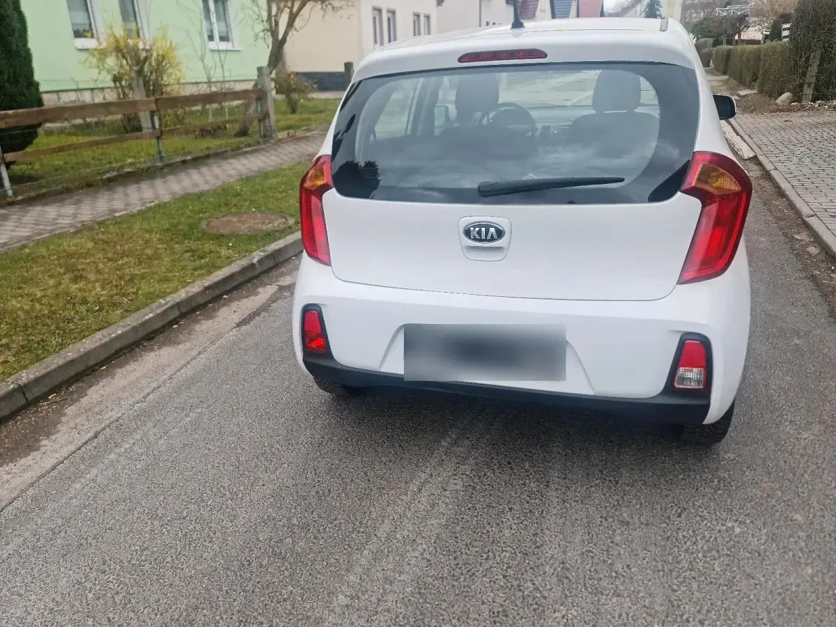 Gebraucht Kia Picanto 67 PS (49 kW) 2017 Weiß Kleinwagen
