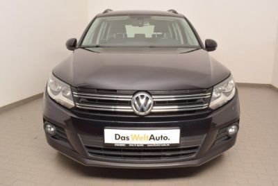 Gebraucht VW Tiguan Trendline 110 PS (80 kW) 2015 Schwarz metallic SUV