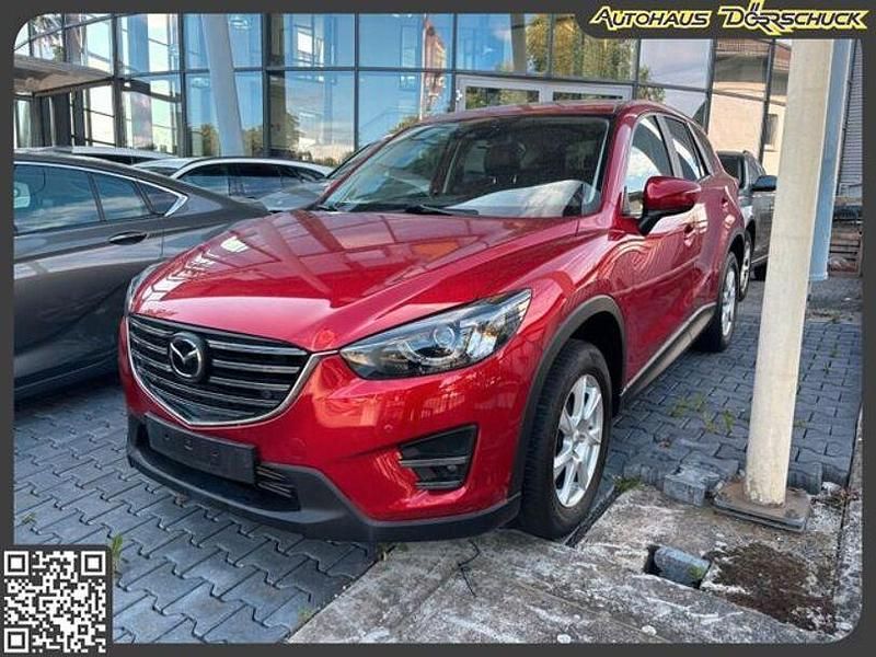 Rubinrot metallic (metallic) Gebraucht 2015 Mazda CX-5 Sports-Line SUV | 10.990 € (Fairer Preis) - Bild 1/4