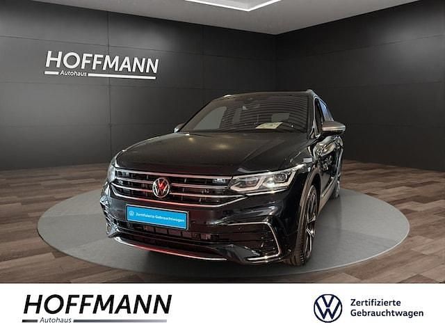 Schwarz Gebraucht 2024 VW Tiguan Allspace R-line SUV | 49.480 € - Bild 1/3