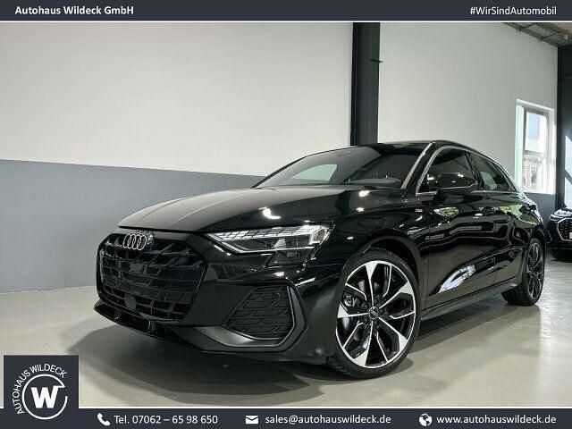 Mythosschwarz Neu 2025 Audi A3 Sportback S-Line Limousine | 37.933 € (Superpreis) - Bild 1/4