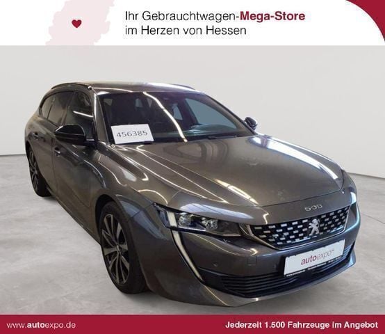 Platinium grau metallic Gebraucht 2021 Peugeot 508 Allure Kombi | 17.789 € (Superpreis) - Bild 1/4