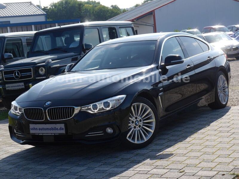 Schwarz Gebraucht 2014 BMW 420 Gran Coupé Luxury Line Coupé | 16.999 € (Guter Preis) - Bild 1/4