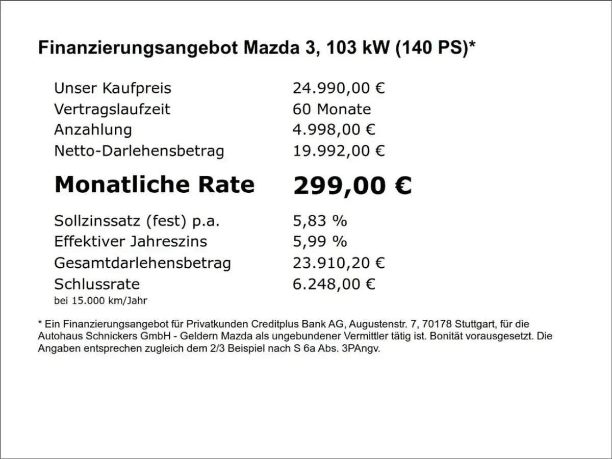 Gebraucht Mazda 3 Sky 140 PS (102 kW) 2025 Grau Limousine