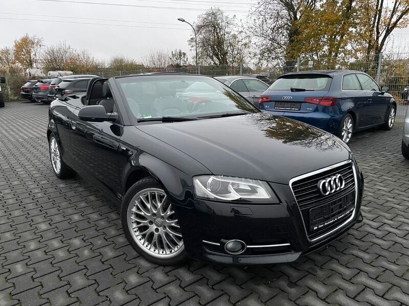 Schwarz Gebraucht 2011 Audi A3 Cabriolet S-Line Cabrio | 9.999 € (Fairer Preis) - Bild 1/4