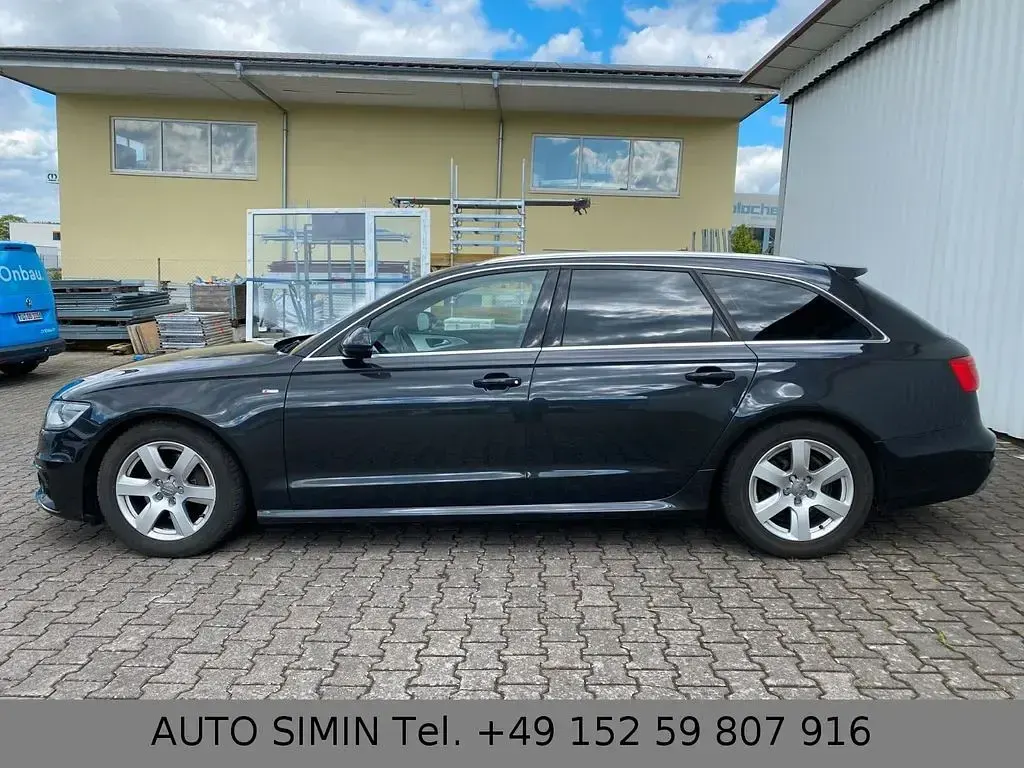 Używany Audi A6 S-Line 190 KM (139 kW) 2014 Czarny Kombi