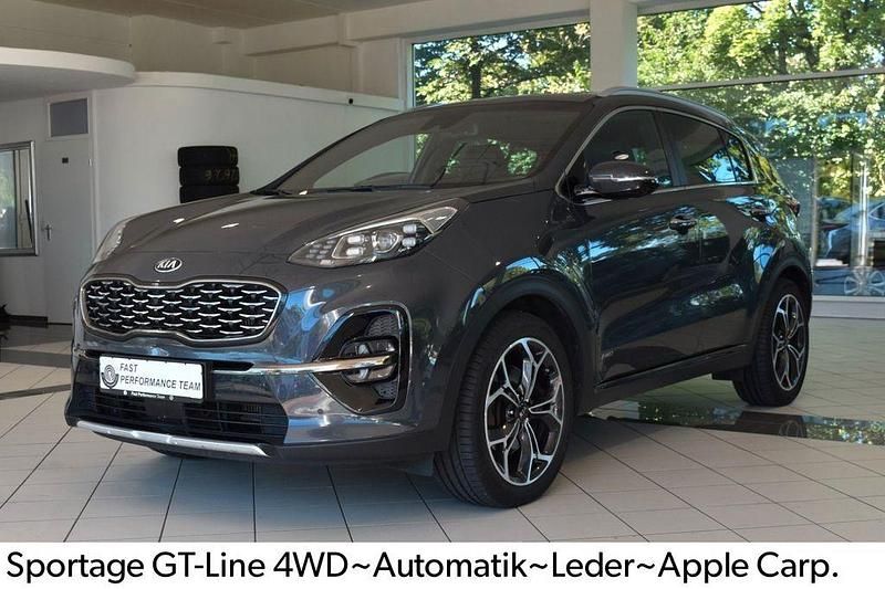 Grau Gebraucht 2019 Kia Sportage GT-Line SUV | 20.600 € (Fairer Preis) - Bild 1/4