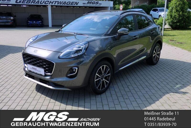 Magneticgrau (metallic) Gebraucht 2021 Ford Puma Titanium SUV | 19.950 € (Guter Preis) - Bild 1/4