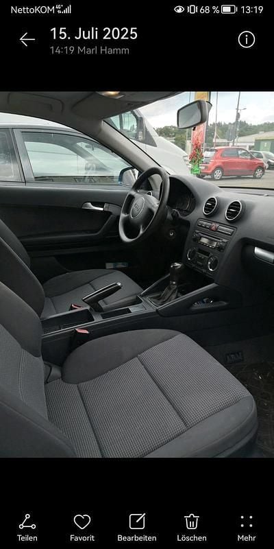 Gebraucht Audi A3 101 PS (74 kW) 2004 Blau Kleinwagen