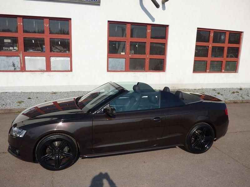 Gebraucht Audi A5 Cabriolet S-Line 211 PS (155 kW) 2010 Braun Cabrio