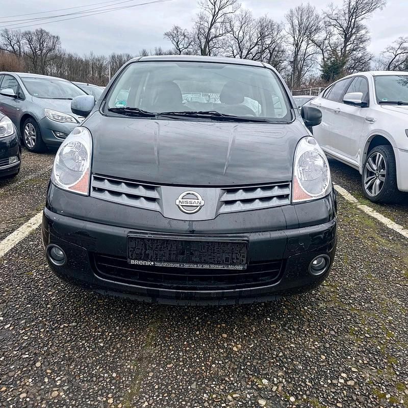 Gebraucht Nissan Note 88 PS (64 kW) 2009 Schwarz Kleinwagen