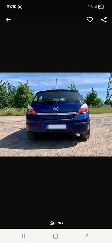 Gebraucht Opel Astra 90 PS (66 kW) 2006 Blau Kleinwagen