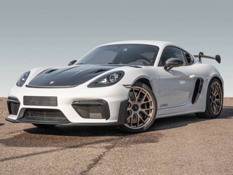 Carraraweißmetallic Gebraucht 2023 Porsche 718 Cayman GT4 Coupé | 169.880 € (Guter Preis) - Bild 1/4