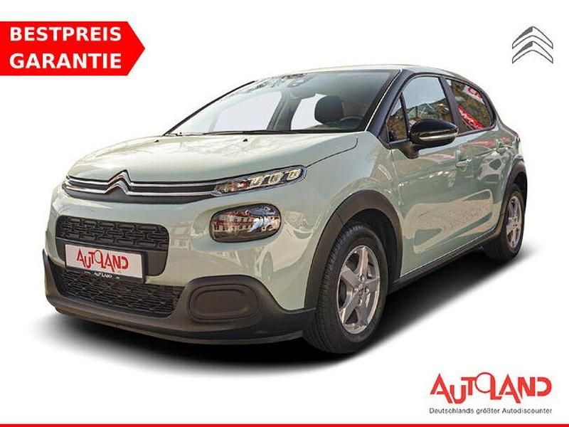 Gebraucht Citroën C3 Feel 82 PS (60 kW) 2019 Grün Kleinwagen
