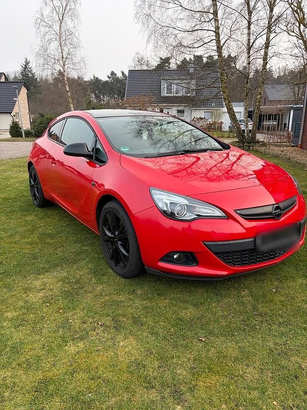 Gebraucht Opel Astra GTC 120 PS (88 kW) 2011 Rot Coupé