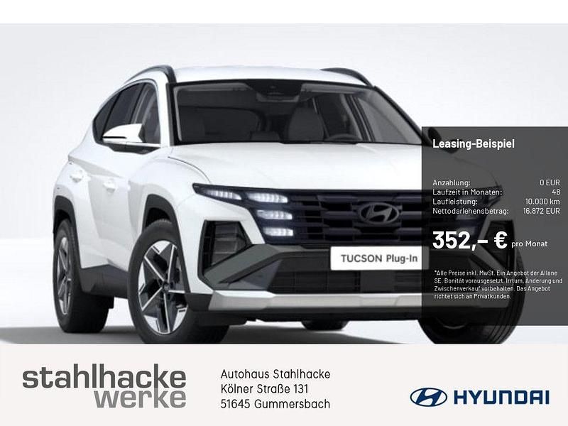 Weiß Neu 2025 Hyundai Tucson SUV | 36.990 € (Superpreis) - Bild 1/4