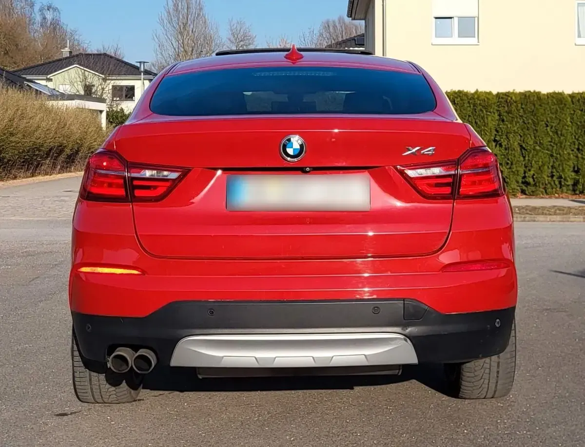Gebraucht BMW X4 Sport Line 245 PS (180 kW) 2015 Rot SUV