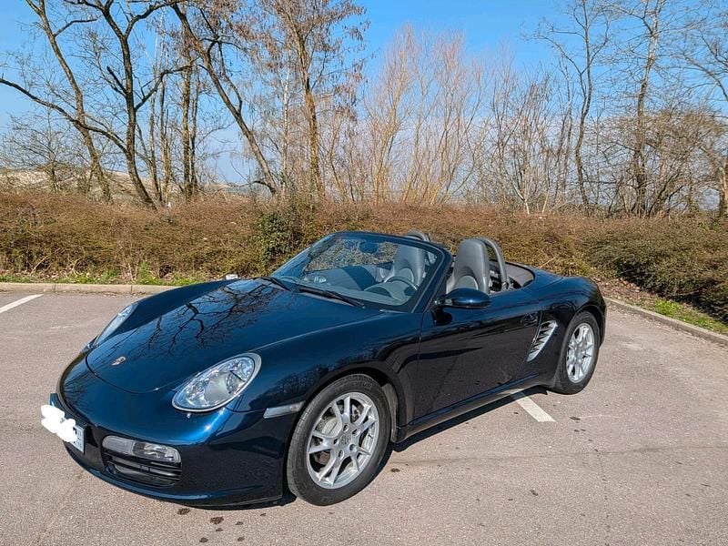Gebraucht Porsche Boxster 240 PS (176 kW) 2008 Blau Cabrio