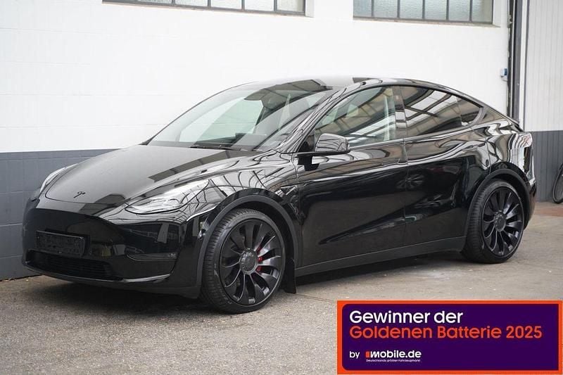 Schwarz Gebraucht 2022 Tesla Model Y Performance SUV | 34.550 € (Guter Preis) - Bild 1/4