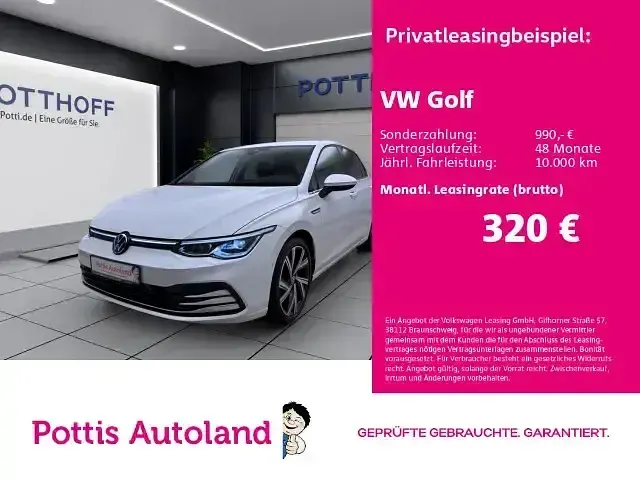 Gebraucht VW Golf VIII Style 190 PS (139 kW) 2022 Limousine